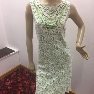 Brand new with tags MP plus sized white lace dress